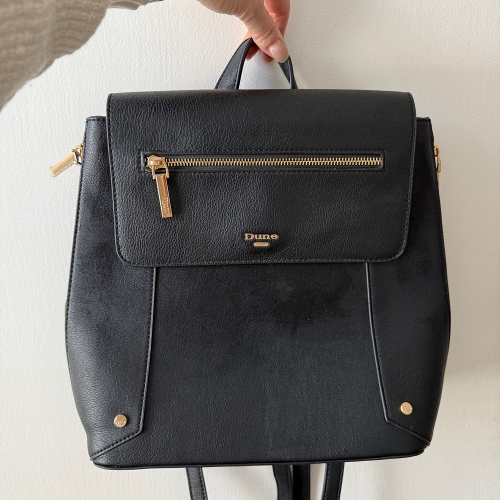 Dune Black Backpack Handbag